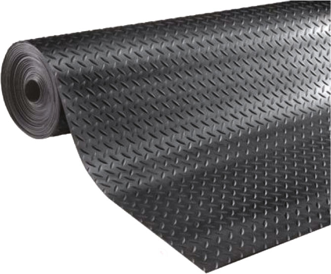 рулонные покрытия резиновые с елочным рисунком